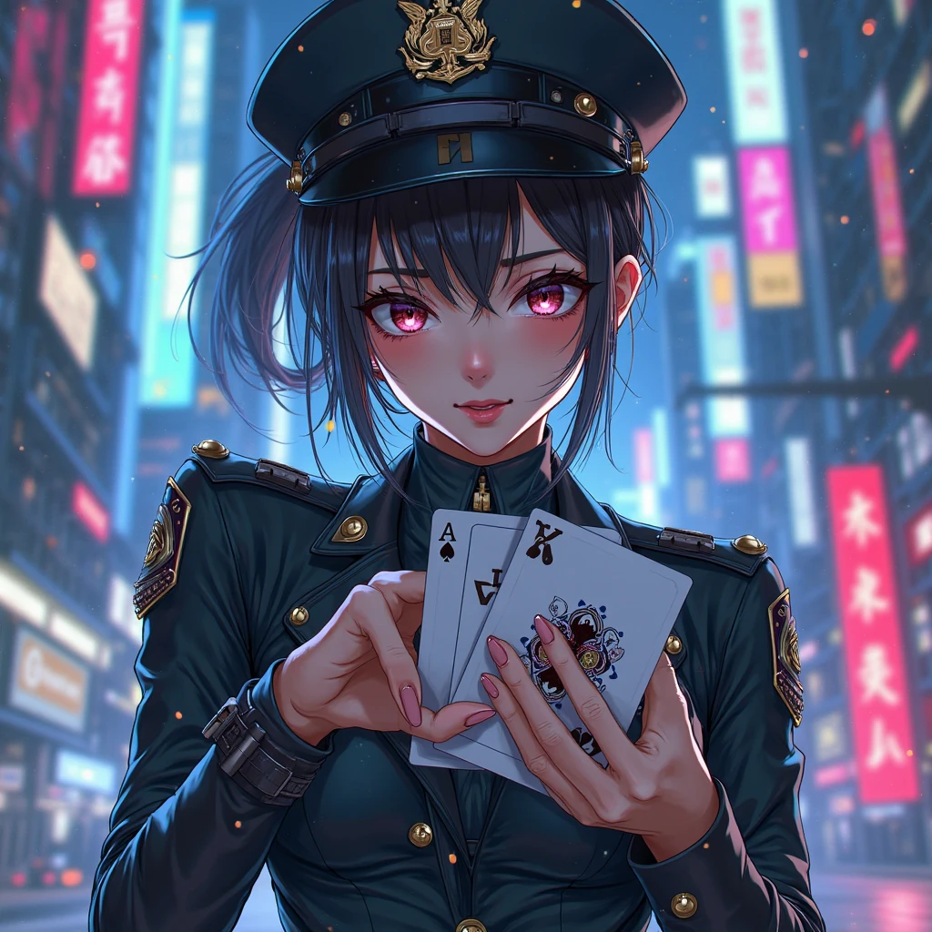 There are many "Magic Assemble" cards floating around the police