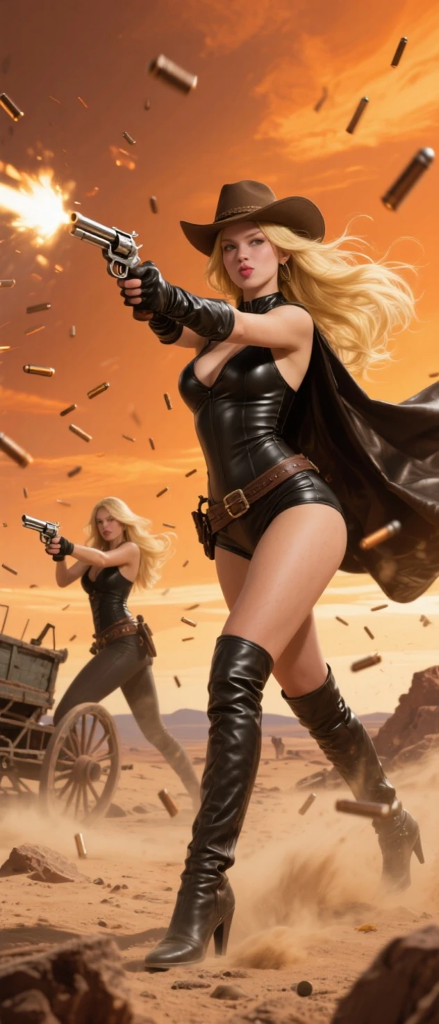 (realistic illustration:1.3). Beautiful 25 yo woman of Nordic descent. Natural blonde, blue eyes, sexy fit figure, natural breasts, shapely toned legs, perfect ass,(smile:1.1), Leather jacket, lace top, pencil skirt, high heels. (highly detailed:1.2),(detailed face and eyes:1.2), cinematic lighting, bokeh.