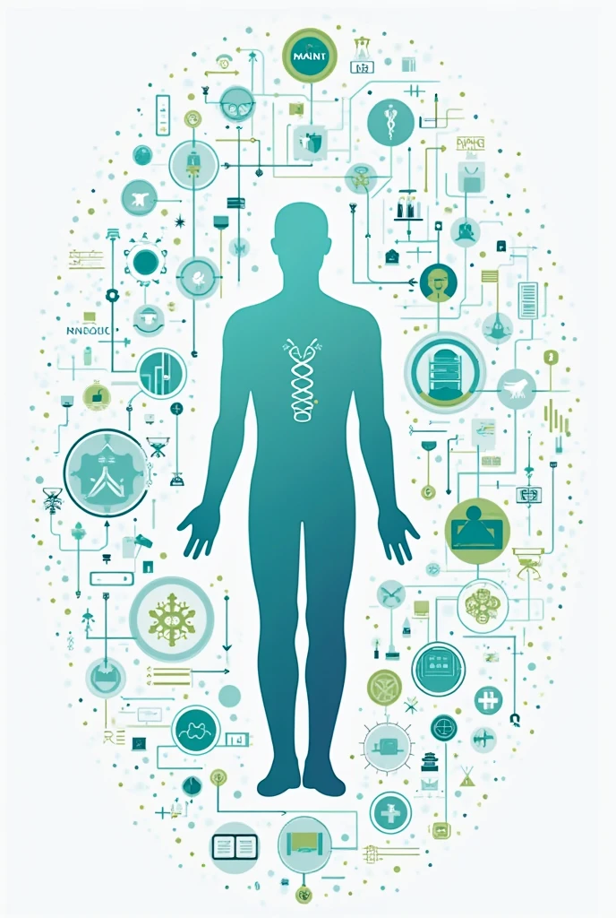 diagram of the physical body versus the energetic body.
