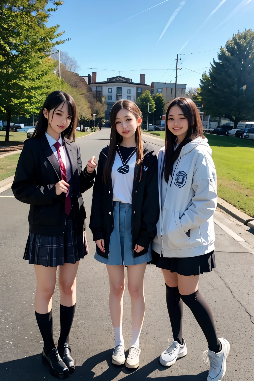 middle School girls，smile，Beautiful girls，The best quality to get you horny，Put your feet on the slime、Girls to play，Multi-colored hair，Perfect Girl，Super cute girl，uniform，blazer，School festival，Wearing a cardigan，Long Hair、She has her bangs down，Angel，Ultra HD，Young girl，Sex，Naughty Girls，Full body image，Absurd，Beautiful girls，