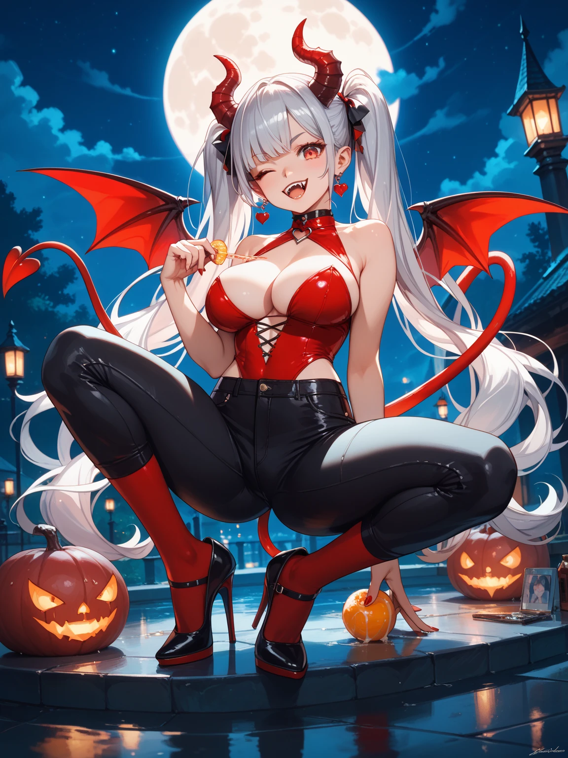 tmasterpiece，A high resolution，CG animation，Realisticstyle，（Pixiu, an ancient Chinese mythological creature，The body is a tiger，faucet，Dragon tail，Has wings，Off-white hair，The head has double horns）