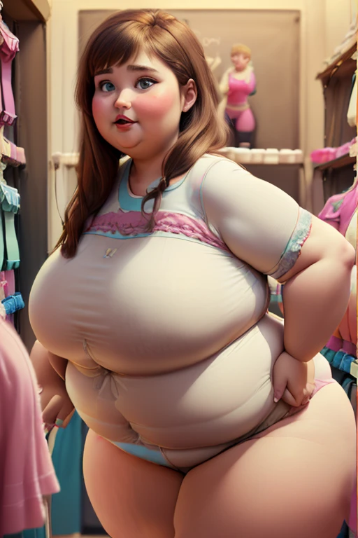 Fat obese sssbbw gluttony high school girl pixar animated