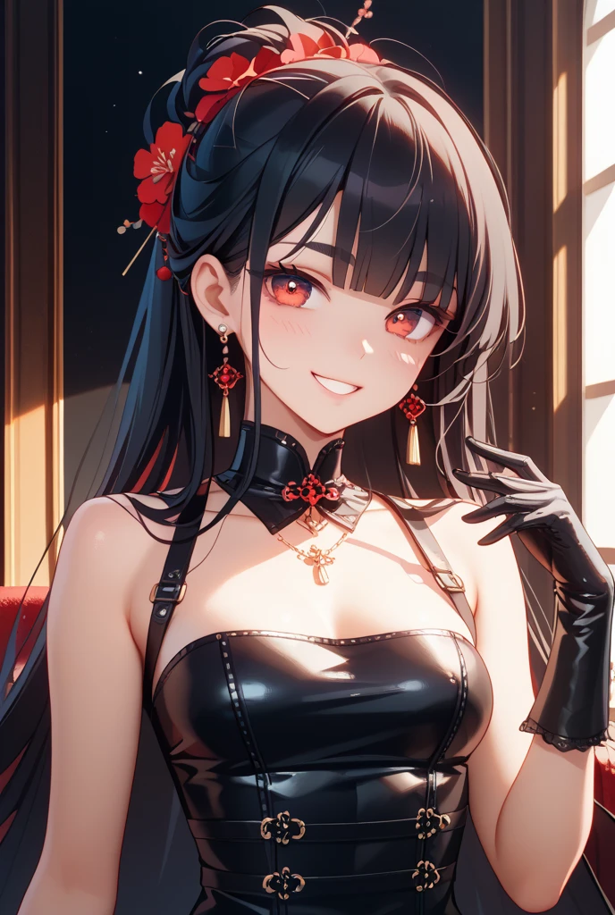 top-quality、lighting like a movie、 1 female、gorgeous and flashy dress、ssmile、Gorgeous Party Venues、