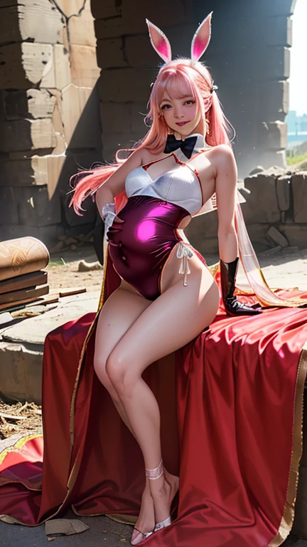 white-skinned lolita girl, 13 years old, height: 1.50, pink hair with baby blue streaks, orange fox ears, and orange fox tail, open feathers, chained to the ceiling, wearing a collar, (((nude))) [ naked(no panties)] sofa(Best quality, 4k, Masterpiece :1.3), (small breasts), ultra-detailed face, detailed lips, detailed green eyes, double eyelid, (full body: 1.3), (wide photo: 1.3 ), artistic nude photography, (nude: 1.3), BREAK, masterpiece, best quality, 8K, detailed and detailed face and skin, high resolution, perfect anatomy, physically based rendering, photorealistic, symmetrical light eyes, well-groomed face, ultra wide angle lens, photo realism, 300 dpi, ultra quality, 32k
