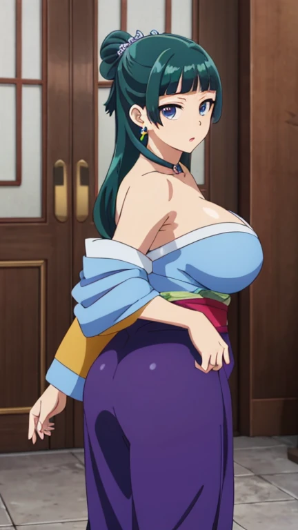 masterpiece, highest quality, Jaki V4, 1 Girl, alone, Long Hair, Watching the audience, smile, slight smile, skirt, Cleavage, jewelry, Indoors, miniskirt, necklace, White, Sexy pose,(gigantic chest:1.2),Open your mouth,lure,Perfect hands,Complete Hand,Perfect Fingers,Place your hands on your hips