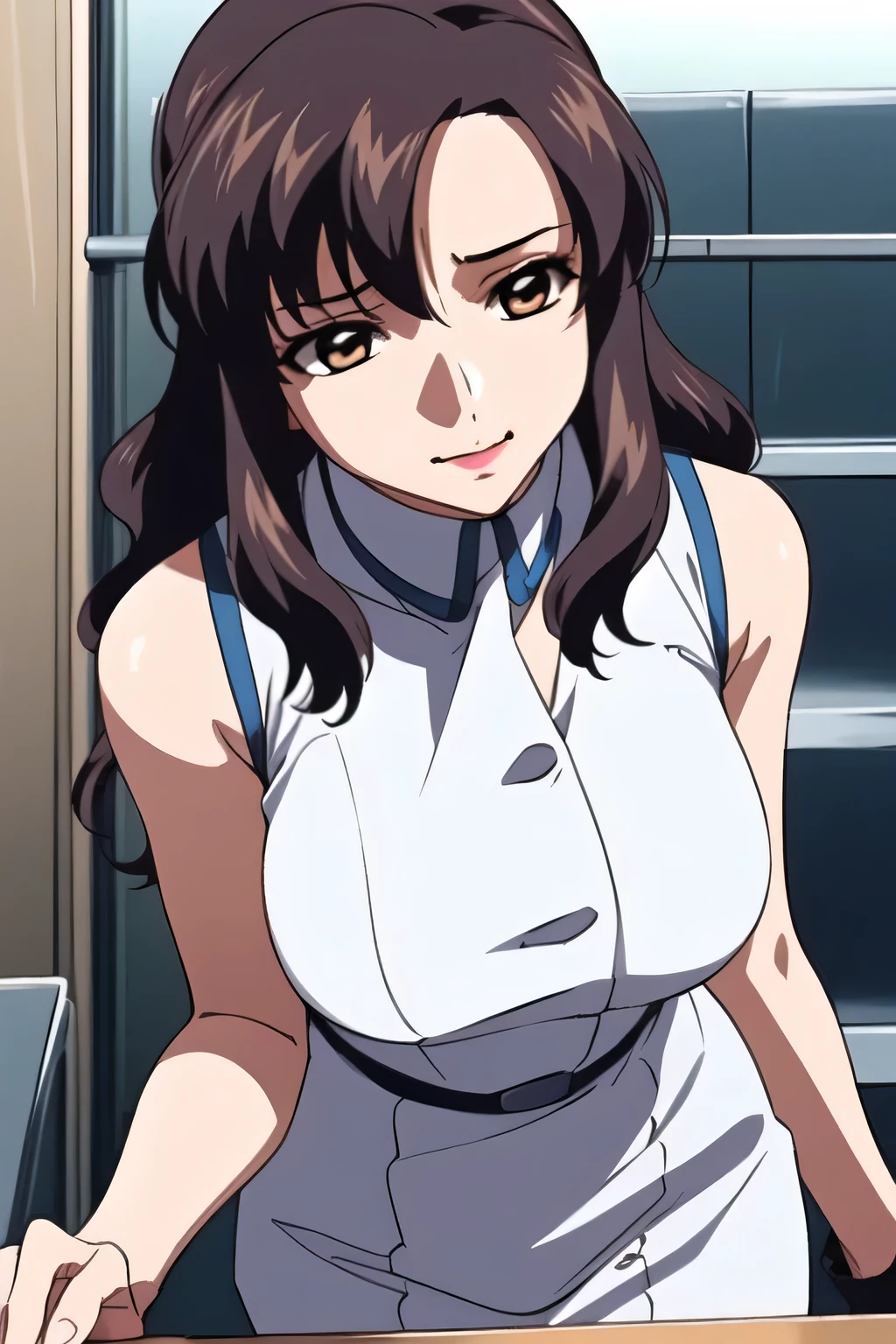 nurse uniform,hospital, latex nurse suit,nurses,busty,elbow gloves,labcoat,dark green hair woman,white eyes , gigantic ,medical instruments,asian nurse,two nurses,speculum,examination room,oversize ,big ass ,strap on, lay on table ,legs spreaded,giving birth,gyno chair , dentist,Milf,latex,green uniform