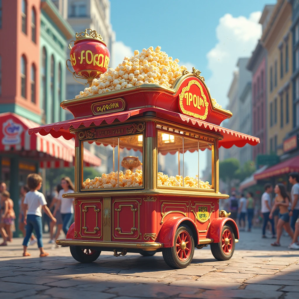 Little Yellow Duck theme amusement park、Rides、A wide variety of rides、Little yellow duck element、There are many tourists to visit、Real-world scenarios、High Picture Quality、Children's playground