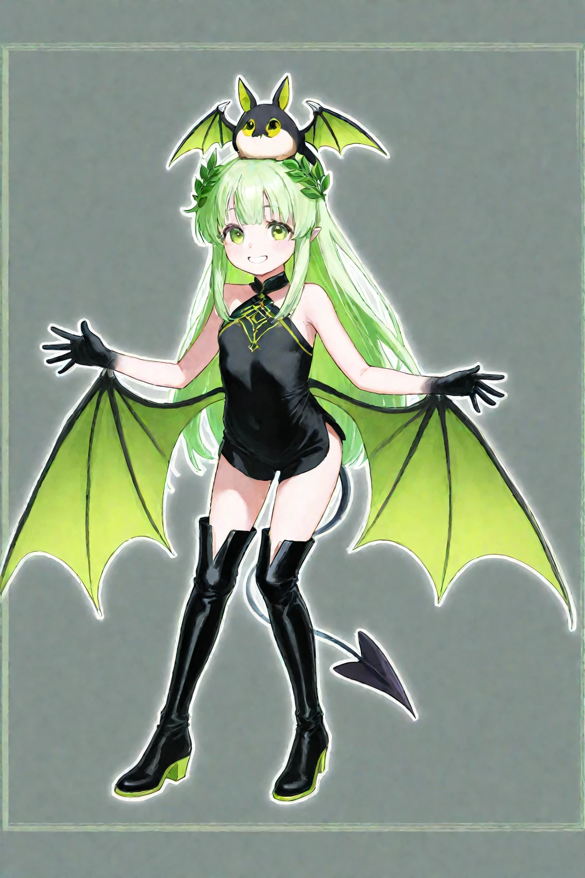 Fusion of anime girl and grasshopper --auto --s2