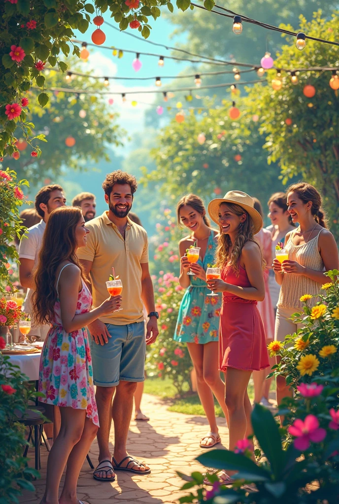 throw an outdoor party