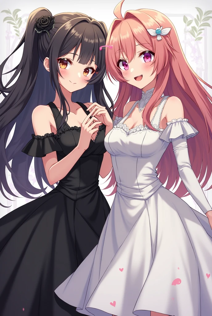 2girls , Yukinoshita Yukino, Yuigahama Yui, Yukino in tuxedo, Yukinoshita holds her wife Yuigahama Yui in wedding Dress