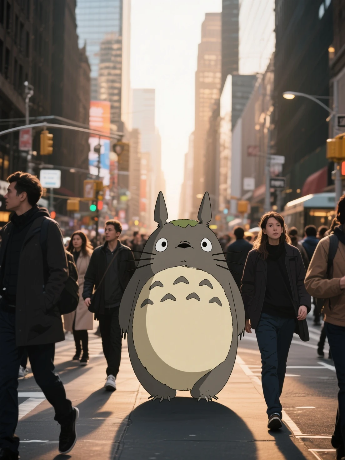 摩天楼のトトロ