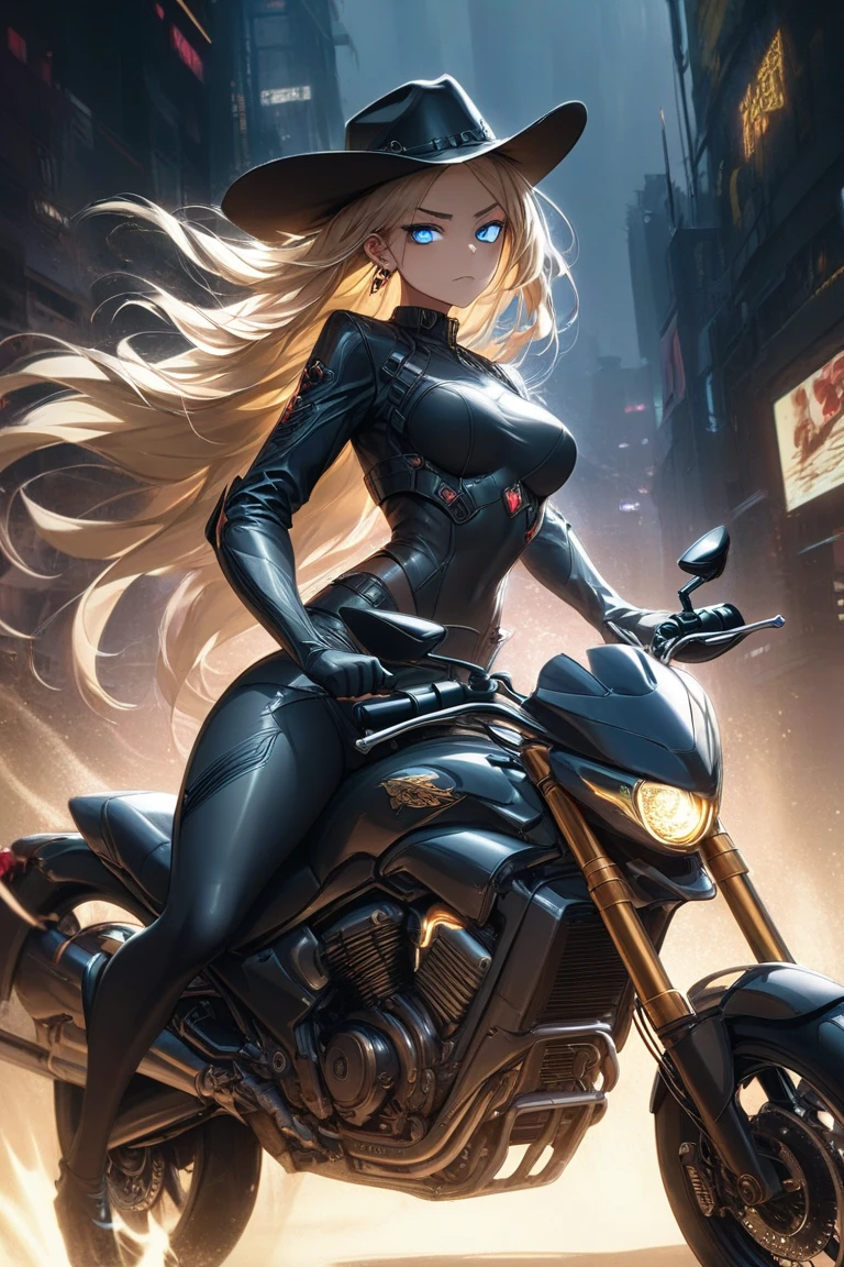 ((highest quality)), ((masterpiece)), (be familiar with), (High definition), 8K, Perfect Face、2Women、Two blonde women with cat ears、((Standing by in the mobile suit&#39;s 2cockpit))、Fearless smile、tall、2 Blonde cat ears、2. Long Hair、2. Volumetric hair style、Large Breasts、Narrow waist、Big Ass、glamorous、Alluring、protector、Armor、combat suit、Combat Boots、Armament、Cinematic、Best Shadow、Side lighting、NEO TOKYO、((cockpit))、(Close-up of face)