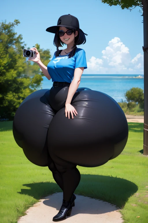 hair bow, black hair,Big Baby Bump pregnant, green princess long sleeve custom , Big , nipple, cum,16 years girl, Big pregnant Belly, Big Pregnant girl, Largest Belly of Pregnant, Huge Pregnancy Belly, huge 9 months Pregnancy Belly, sky blue eyes, background garden, short white skirt, white long socks