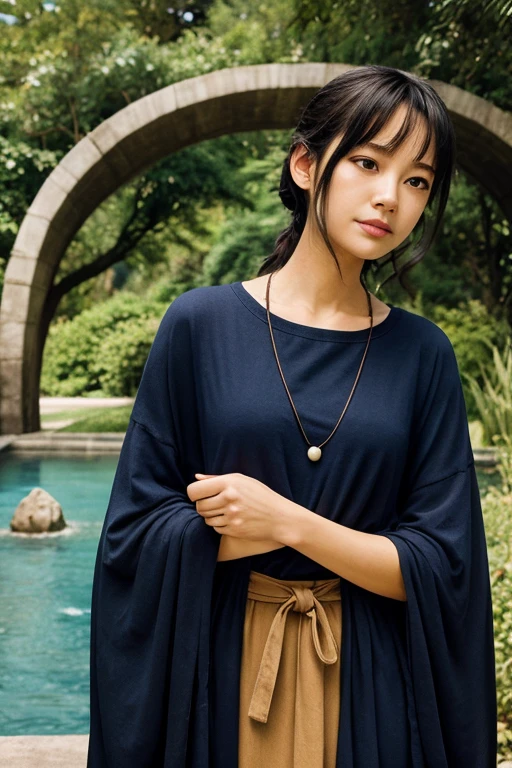 ((Holding a sword)))、(((Tears running down my cheeks)))、Beautiful Japanese Supermodel Women, Hair with subtle highlights,Long Hair、 iris, sexy，Bamboo forest background，Gorgeous kimono （Floral）, Backlit photography，perfect face lighting，Mixed Media,((Full Body Shot))