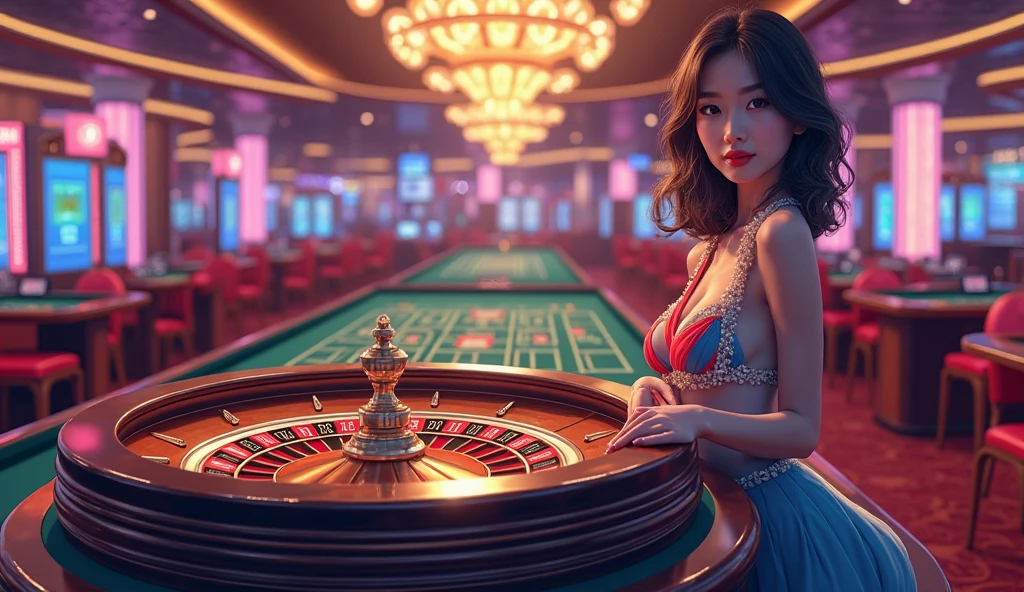 Roulette,solid,casino background
