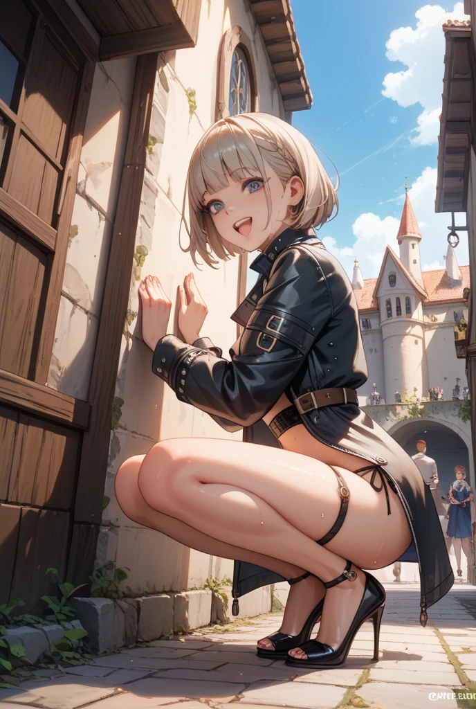(tiny armies of people from sky view in front of a giantess breasts: 1.2), (a tiny army on a tiny hill in front of the breasts of a giantess: 1.2), a giantess looming over a tiny army on a tiny hill, (tiny army: 1.1), (crowds of tiny armies on a tiny cliff in front of a girl: 1.1), (tiny village on a cliff: 1.1), sitting, (closeup cameltoe: 1.3), (spread legs), blonde hair, blue eyes, Demon girl, horns, (giantess:1.2), collarbone, smug smile, hills, cliffs, mountains, (crowds:1.4), (tiny army: 1.4), (crowds of armies), wizards, warriors, knights, (tiny medieval villages of people from sky view in front of a giantess breasts: 1.2), (medieval:1.3), (forest:1.2), very detailed, beautiful, professionally drawn, (perfect beautiful skin), (huge breasts with nipples: 1.2), smug smile, (simple mountains background: 1.4), (naked:1.4), (vagina:1.1), (nipples:1.2), (huge shiny breasts), navel, (squirting:1.1), (nude:1.2), (open vagina:1.1), (anus:1.1), (bare skin:1.1), (:3:1.1)