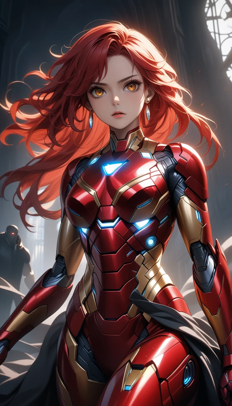 1girl, android, slim, petite, sexy, brown hair, curly hair, long hair, <lora:robot_skin_XL_1.0.6:1> Robot Skin, Android Skin <lora:Battle_Damage:0.5> BattleDamage, <lora:Bloody tears:1> bloody tears, <lora:0703 scary hospital aisle_v1_pony:0.8> ruanyi0703,blood splatter, dark,, score_9, score_8_up, score_7_up, score_6_up, score_5_up, score_4_up, <lora:030483:0.4> 030483, woman, medium breasts, 24 years old,