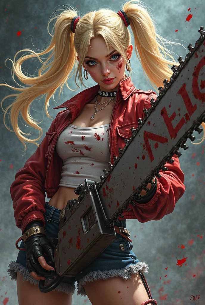 Harly quinn in zombie apocalypse