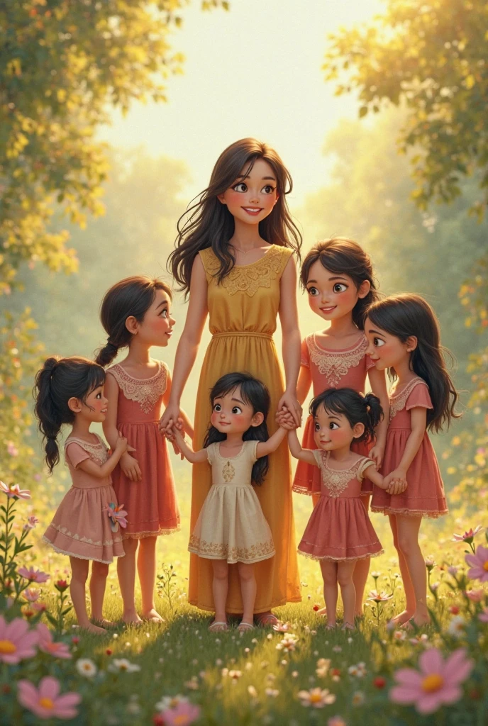 3 girls, a 23 year old, 14 year old, and 6 year old sisters