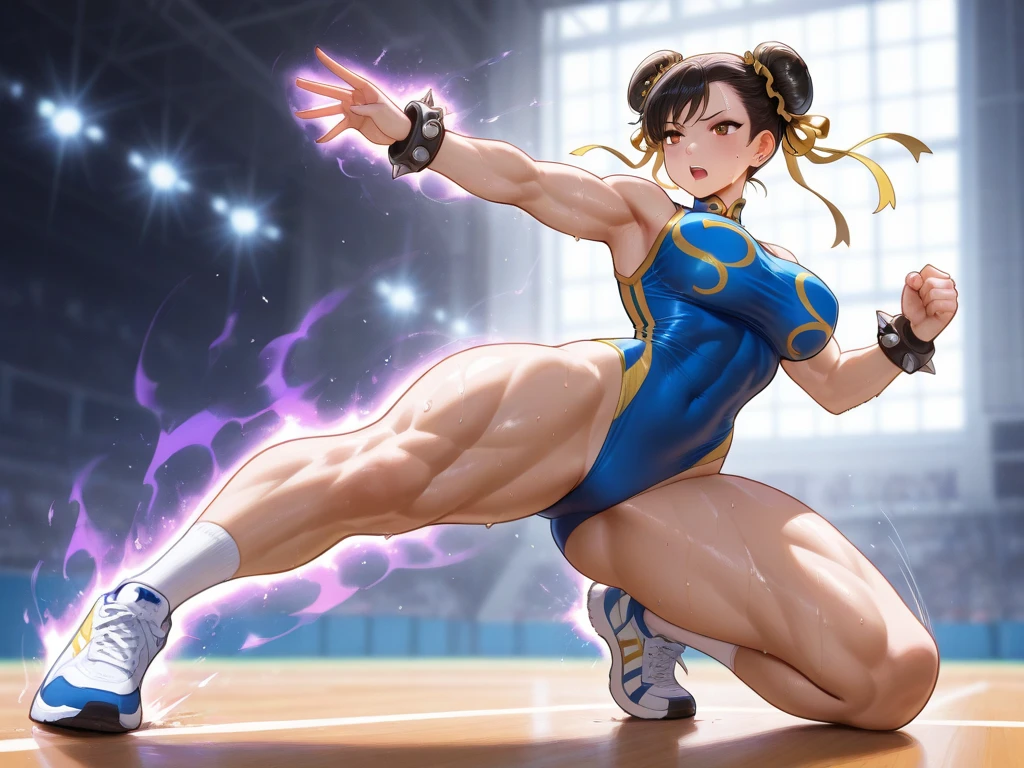 Chun li, ass claping, big ass, thighs