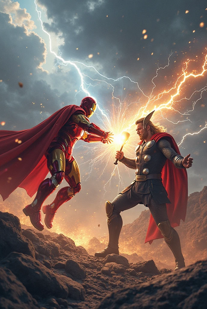 Iron man vs thor