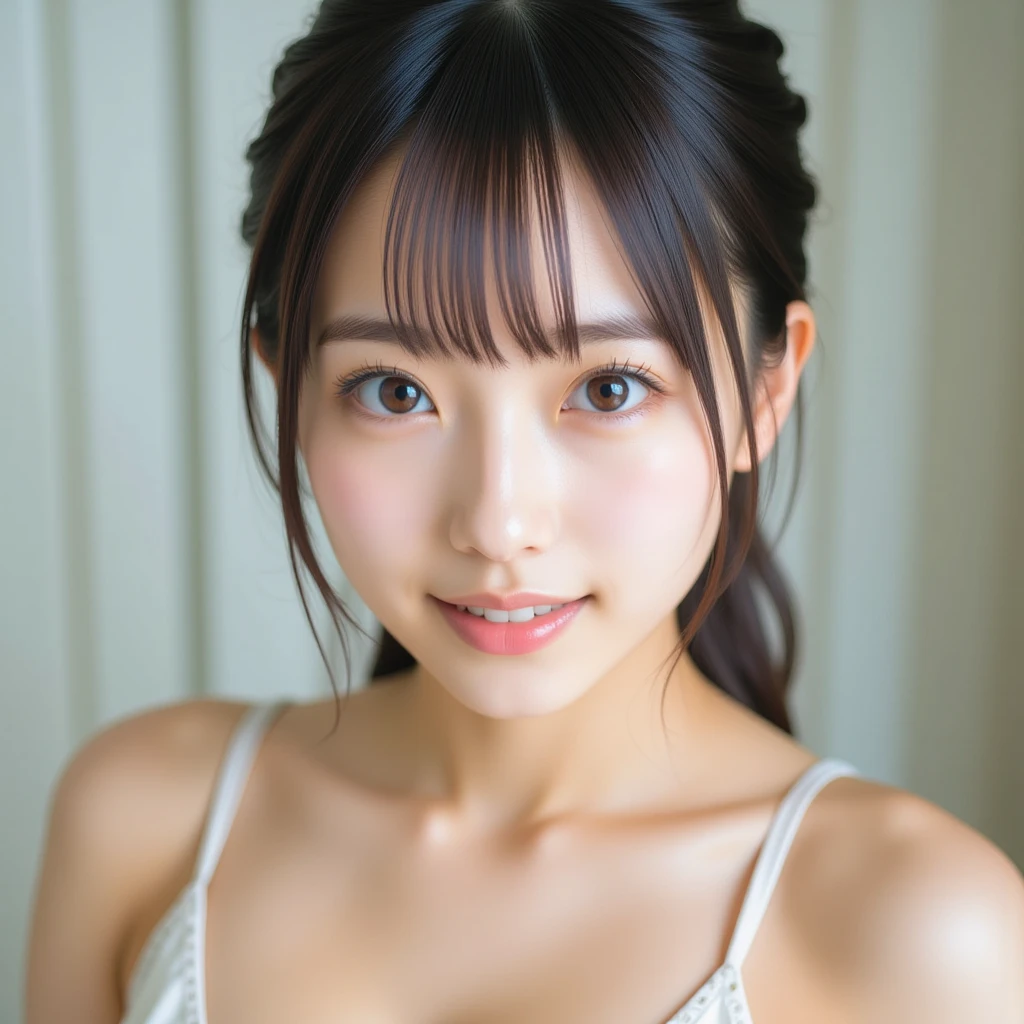 Random Pause, Mix 4, (8k, RAW Photos, highest quality, masterpiece: 1.45), (Realistic, Realistic: 1.37), One Girl, cute, Laughter、Cityscape, night, Professional Lighting, Cafe,street,Photon Mapping, Radio City, Physically Based Rendering、(Braided top knot,Twisted Side Part Ponytail Braided Headband,Half Up、Braided Space Van,Voluminous fishtail braid,Twisted pan),(Asymmetrical bangs) 、good looking, With a girl, (Large Breasts、Protruding chest:1.4),A tight off-the-shoulder dress that clings to the breasts, highest qualityの写真, High resolution, 1080p, (Clear Face), (Detailed face description), (Detailed hand description), (masterpiece), real, Extreme light and shadow, Disheveled Hair, masterpiece, Rich details, (Beautiful Face), (highest qualityの写真), (masterpiece), (Detailed), dual、Look in front of you, Thin clavicle,Emphasis on armpits、You can see the chest、nipples are not visible、I can see her voluptuous thighs.、Head to knee photo