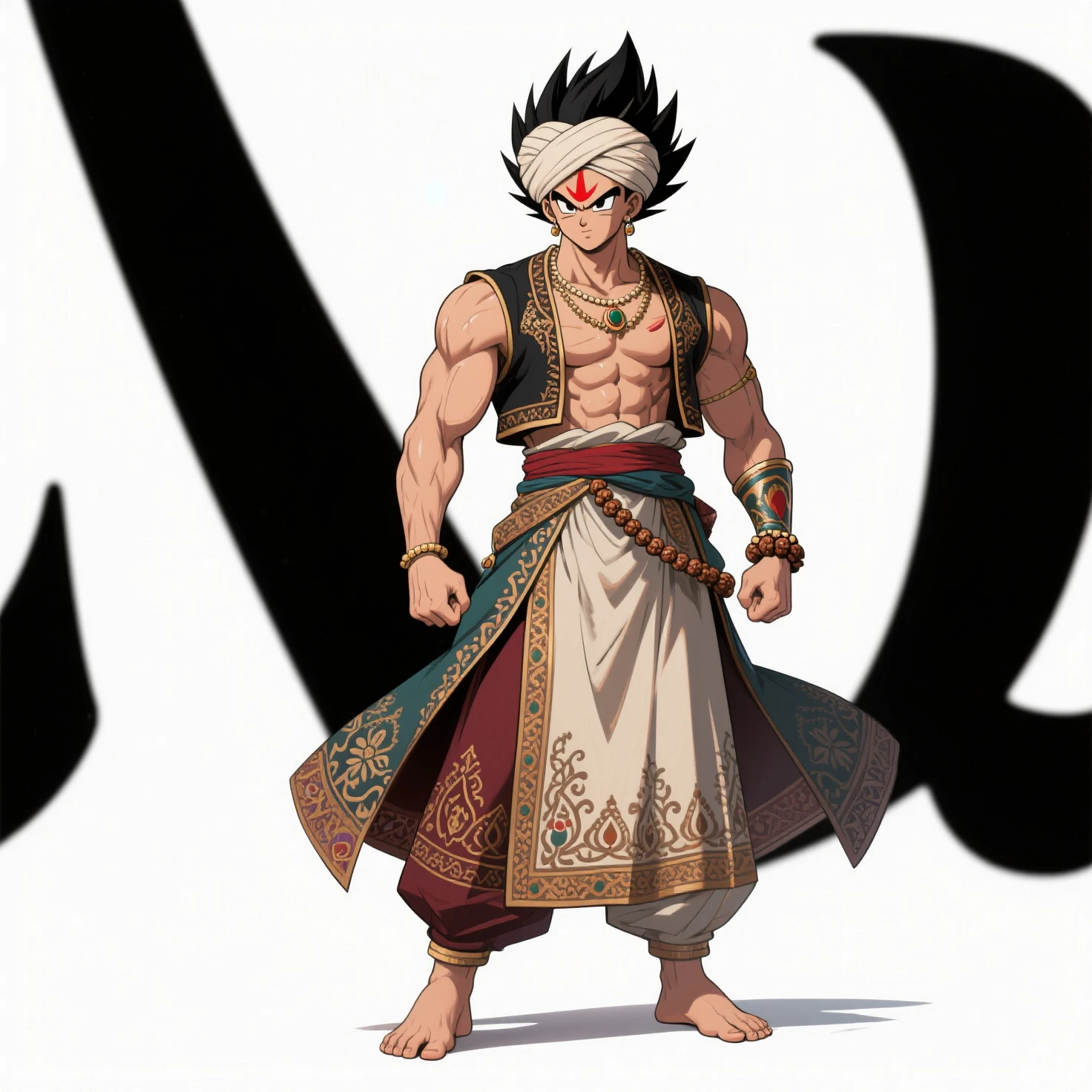 Hindu god Hanuman is created from a rice grain