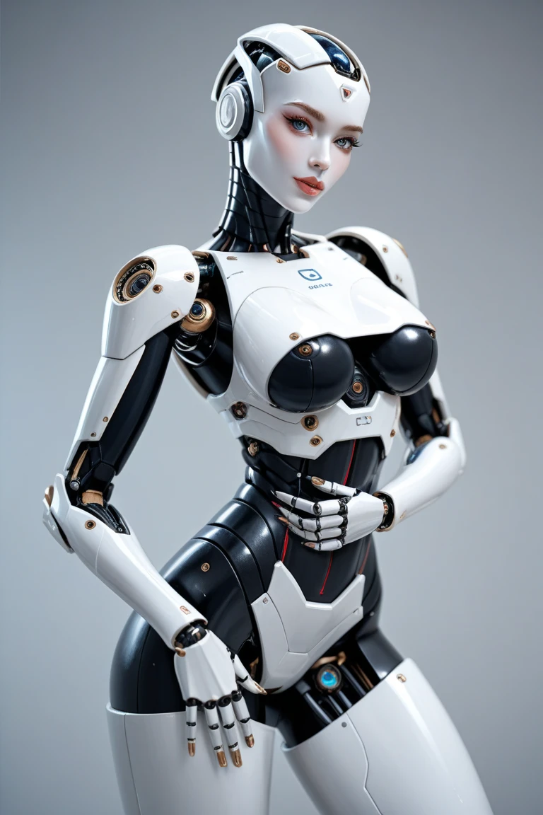Female robot with breasts and vagina