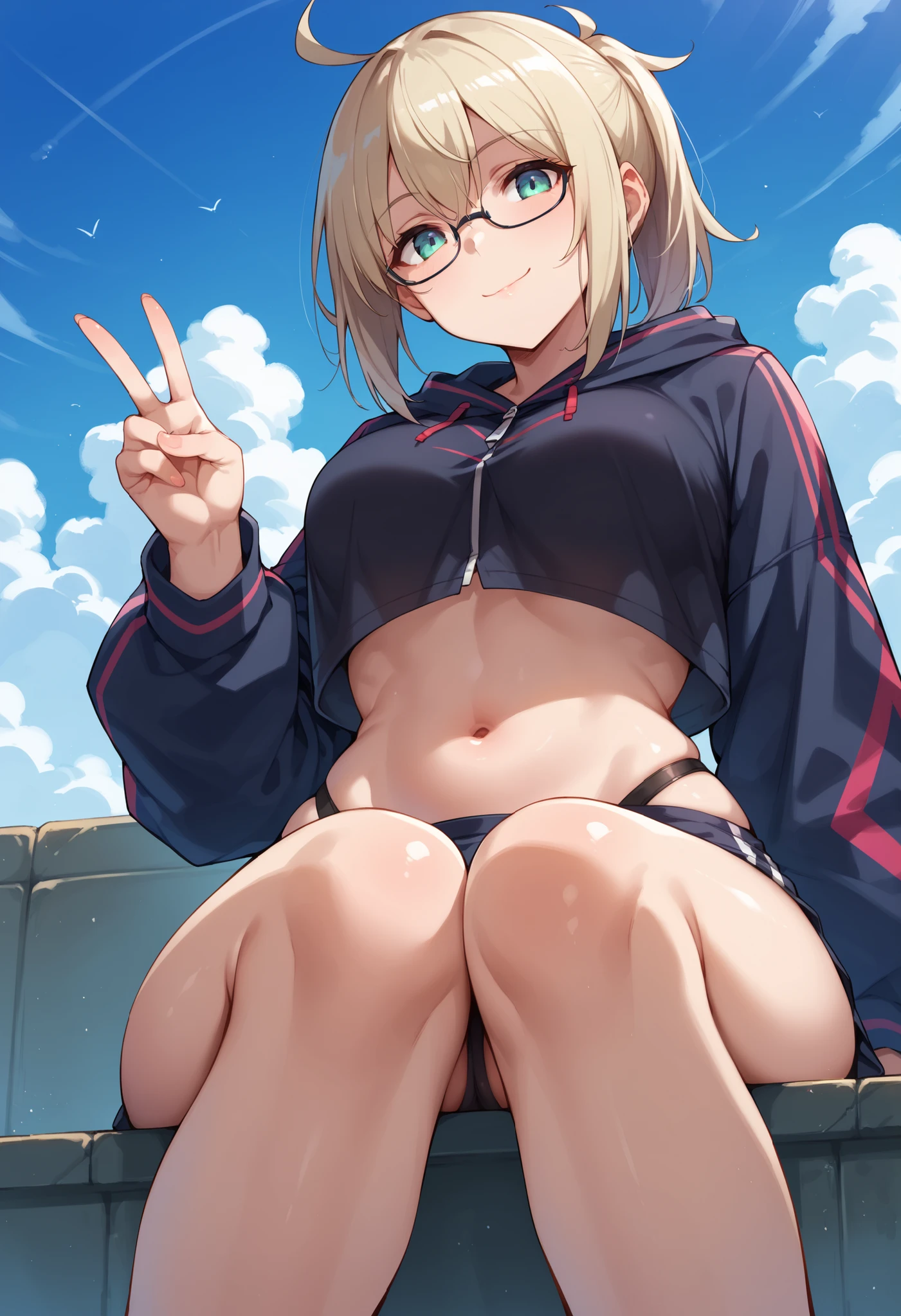 (8k、Best image quality、highest quality、masterpiece)、Detailed face,Masterpiece, hd, realistic, asian girl, 1girl ,((wearing see through sports bra)), (tightly sportsbra) ,mini skirt, smile, (largest breast),(hugest tits), outdoor, squatting,spread legs, outdoor, wearing randoseru backpack, (red backpack:1.1),(((see through Nipples))),(nipples),masturbation, ((cum,sperm,semen)),(((cum on breast))),((ejaculation semen)),((ejaculation cum)),(((bukkake))),arms up,armpit,silver hair,from below,single braid hair,Glasses,