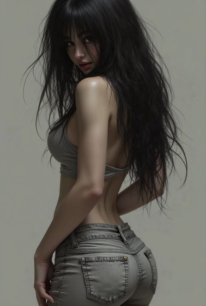 Megan Fox, standing alone, eyes large, evil smile, new, delicious
