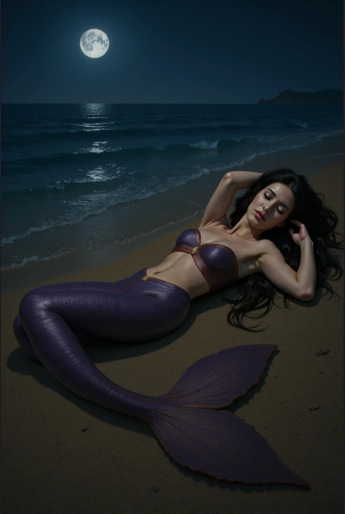 "(masterpiece), ultra-detailed, best quality, CGI rendering, an extremely delicate and beautiful mermaid tail, shimmering scales, glistening in the sun, oceanic depths, seashells, coral, underwater kingdom, ethereal atmosphere." --auto --s2