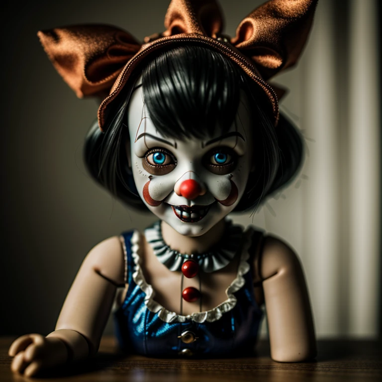 j1gs4w face, mask<lora:j1gs4w-000023:1>horror art, dread, Best quality, masterpiece, ultra high res, (photorealistic:1.4), gopro, black hair, Action shot of a terrifying ghost beaten by the viewer, kneeling, begging for mercy, (in arena), creepy, dress, unnerving, unsettling, terrifying, 80mm, horror lighting, dynamic action, full body