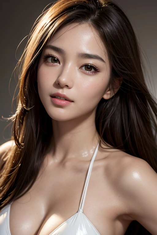 Model 25 years old, [close]]]], [[chest]]]], [head]]]], [shoulder]]]], Perfect Eyes, Perfect Iris, Perfect Lips, Perfect Teeth, Perfect Skin