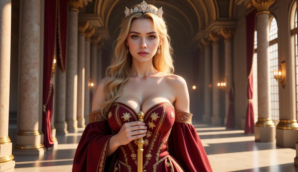 (8k, highest quality, masterpiece, final fantasy style: 1.2), (unRealistic, photoRealistic: 1.37), Dreamy landscape, Fantasy, Unsurreal landscapes, Super detailed, Flying Castle, Floating Island in the Sky, Seven-colored swirl of light, Intense lightning, milky way, Complex Light, Colored light, Large Lake, Starry sky reflected on the lake surface, Countless shining stars, Meteors, Reflections , (A pillar of light emanated from the ground:1,2), roses and orchids gardens , sunset, pink clouds, waterfall in the sky, realistic style, Hyperrealism drawing, a flying pirate spaceship floating at the clouds level, burning skyscrapers, cyborgs, timeless realms, stunning princess and her 2 beautiful servants , floating hair, pink lipstick, cute, naked shoulders , circlet, sideless, backlealluring stylized by Jeremy Mann, Rule of Thirds, shots from different angles of beautiful 20 years old Female fairy, stunningly beautiful and cute,, Wide view, Fearful, natural Colors, hot but scary, womanly, beautiful mesmerizing face and nose, pink lipstick, blue eyes, Gothic style red transparent short gown, expensive accessories, beautiful legs, naughty unique poses, masterpiece, beautiful mesmerizing symmetrical blue eyes, naughty cute smile, fit body,, realistic, hyperrealism, lifelike photography, long brunette hair, smiling,bright light on face ,frontlighting, gown,golden necklaces,golden brochures, beautiful dark blue eyes ,professional makeup, pink lipstick,, realistic, , beautiful mesmerizing faces reflecting from the dark horizon, nebulas and stars at the horizon, dark blue beautiful symmetric eyes ,perfect eyes,extremely detailed face, lifelike photography, ultra high detailed,naughty smile ,high quality ,alluring beauty full body shot, gorgeous Russian girl, awesome action photos, realistic, hyperrealism, fantasy , beautiful fit body, beautiful legs, golden ratio,