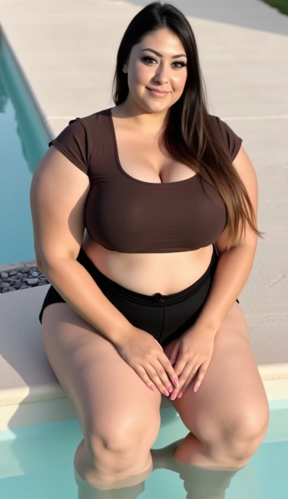 ((qualidade superior, 8k, obra-prima: 1.3)), beleza, 1 menina, grande: 1.3, abdominais esguios: 1.1, cabelo castanho escuro, (deitado na cama, pernas abertas: 1.2), rosto ultra detalhado, Highly detailed lips, olhos detalhados, 二重まぶた, pelada, carne molhada