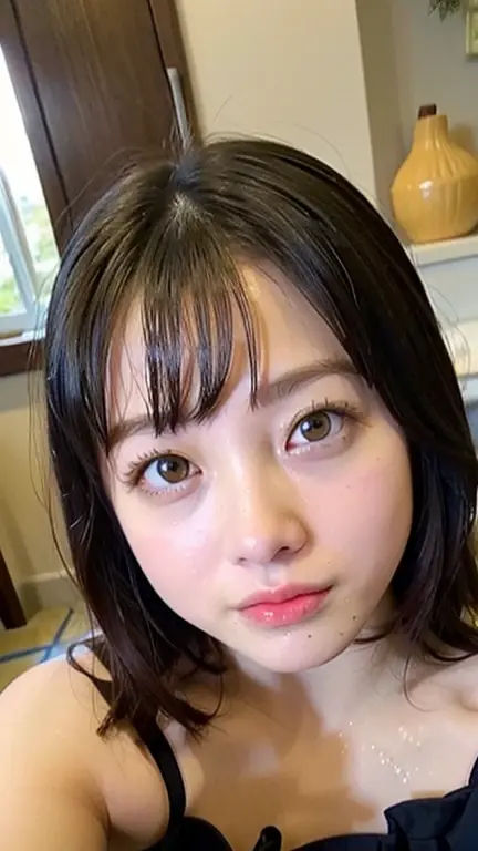 (hyper real stick:1.4), (realistic:1.4、ideal body proportions:1.4、Beautiful symmetrical face、bangs:1.4、shiny hair:1.4), debris flies、highest quality、強烈なハイライトを持つ美しく詳細な女性eye, very detailedなeyeと顔, beautiful and fine eye, that'that'that'that'ridiculous, unbelievable that'that'that'that'ridiculous,cute笑顔、 Super detailed, High resolution, very detailed, highest quality, Masseter muscle part, ((japanese girl' high school uniform)), very detailed, 8k wallpaper, growing up, finely, Masseter muscle part,, highest quality, very detailedなええとユニフォーム8k壁紙, light shines on your face、movie lighting、28 year old female、((dynamic pose))、(half)、(very tall supermodel:1.4、Sit cross-legged with your knees bent, brunette, medium short bob hair、long neck、Please tell me your year'eye、Rashi'beautiful teeth、cute、とてもcute、Beautiful woman full of charm:1.4、{Huge|big|Hugeな|mega} chest:1.4, cleavage