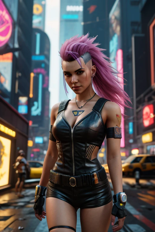 hyperrealistic, (photorealistic:1.3), Depth of Field, film, Cinematic,
In the cyberpunk world of "Cyberpunk: Edgerunners (2022)," a captivating close-up shot captures the alluring and sexy presence of Rebecca, a beautiful girl with long green hair. She exudes a combination of sensuality and cuteness as she holds a pink pistol with confidence. The cyberpunk artistry in the composition adds a touch of futuristic aesthetics, with neon lights and vibrant colors reflecting off her hair. This movie still, taken with a Nikon D750, immerses viewers in the captivating world of "Cyberpunk: Edgerunners," leaving them mesmerized by Rebecca's alluring and badass persona.