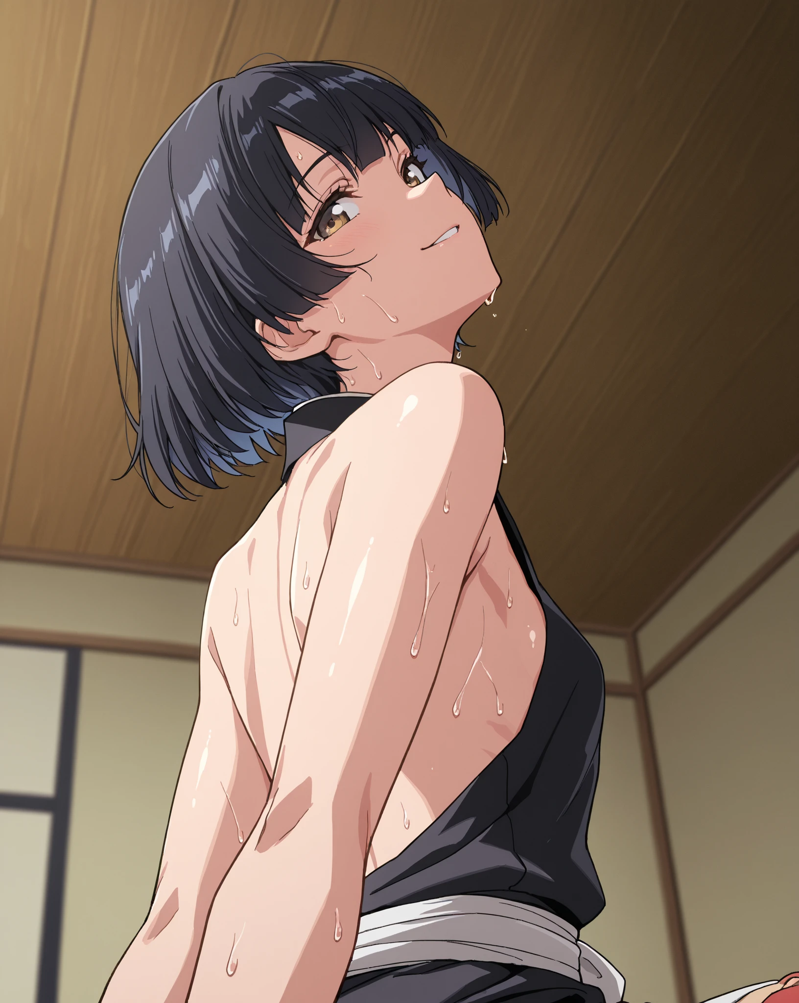 masterpiece,Highest quality,Super quality,Dark hair color,Youth Anime,Naked men and women,Nipples,penis,Pussy,Anime of the 2010s,Bright style,muscle