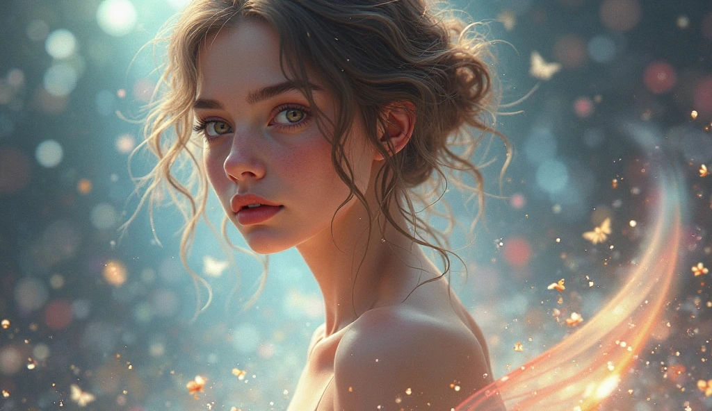 Create a naked girl