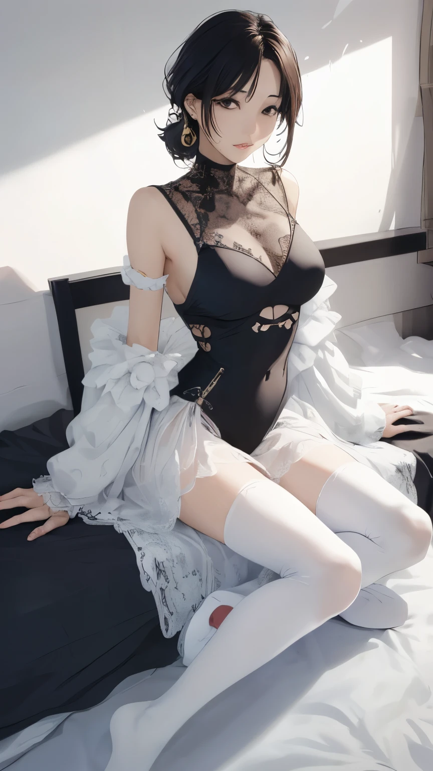 Best Quality,Ultra detailded,highly resolution,extremely detailed CG,Caustics,super detailed skin,reality,Masterpiece,detailded 、Masterpiece,Beautiful skin,Girl in 1、lying(lying:1.8)、Simple background、