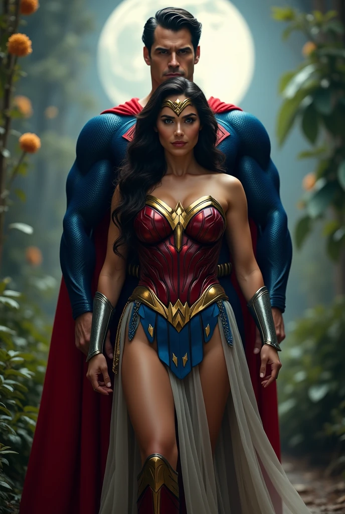 Wonder Woman restrained