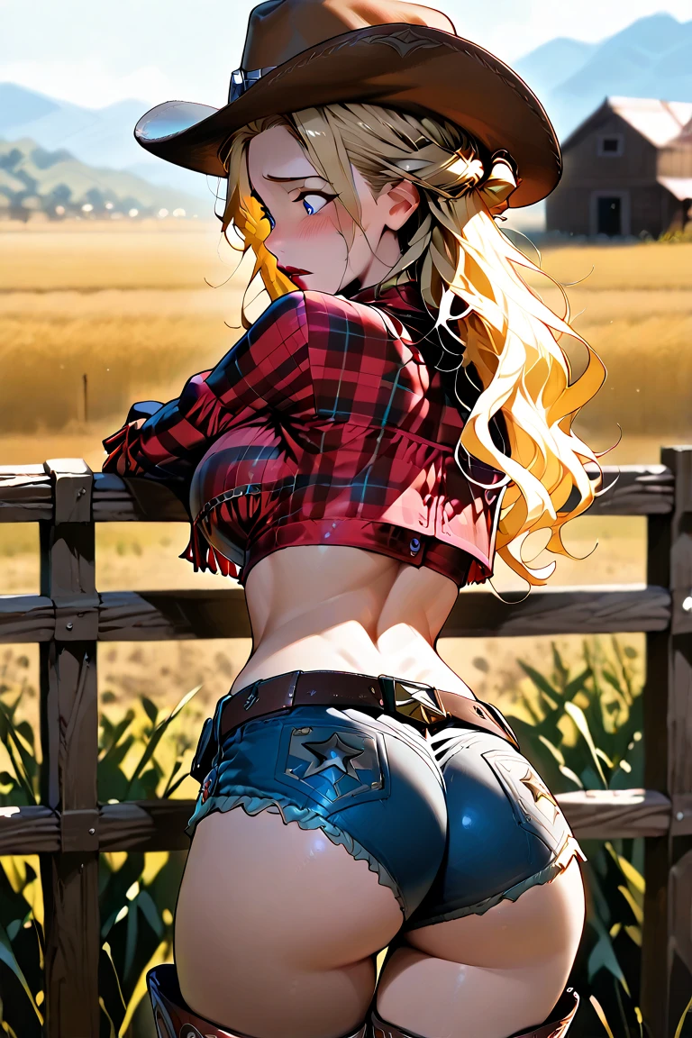1girl, open mouth, blush, orgasm, cowboy hat, samus aran, from behind, standing, cowboy shot, ass, striped bra, bare shoulders, missme jeans, cross, pussy, girl on top, reverse cowgirl position, penis, vaginal, looking back, barn, hay bale, clothed female nude male
<lora:MissMe_IL:1>, masterpiece, best quality, newest, absurdres, highres