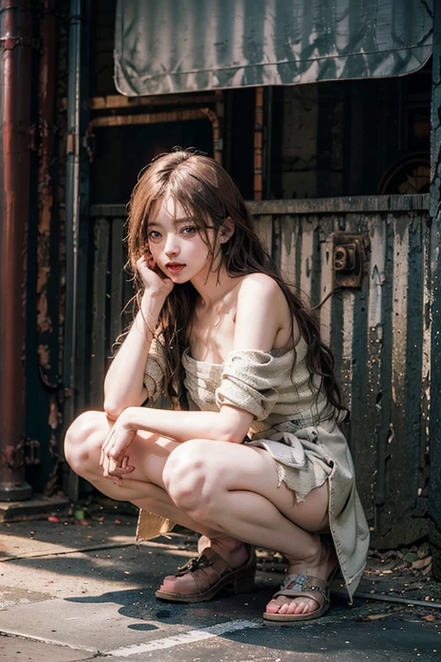 ((best qualtiy)), ((tmasterpiece)), (the detail:1.4), 3D, Beautiful elf beautiful girl in Western European style，Cute little loli，Elf long ears，Normal posture，（squating）（Silvery hair，dual horsetail：1.9），（Princess dress：1.6）（Flat sandals：1.6）estilo fantasia,closeup of face,Extremely normal hands,Extremely normal legs,hdr（HighDynamicRange）,Ray traching,NVIDIA RTX,Hyper-Resolution,Unreal 5,Subsurface scattering、PBR Texture、post-proces、Anisotropy Filtering、depth of fields、maximum definition and sharpness、Many-Layer Textures、Albedo e mapas Speculares、Surface coloring、Accurate simulation of light-material interactions、perfectly proportions、rendering by octane、Two-colored light、largeaperture、Low ISO、White balance、the rule of thirds、8K raw data