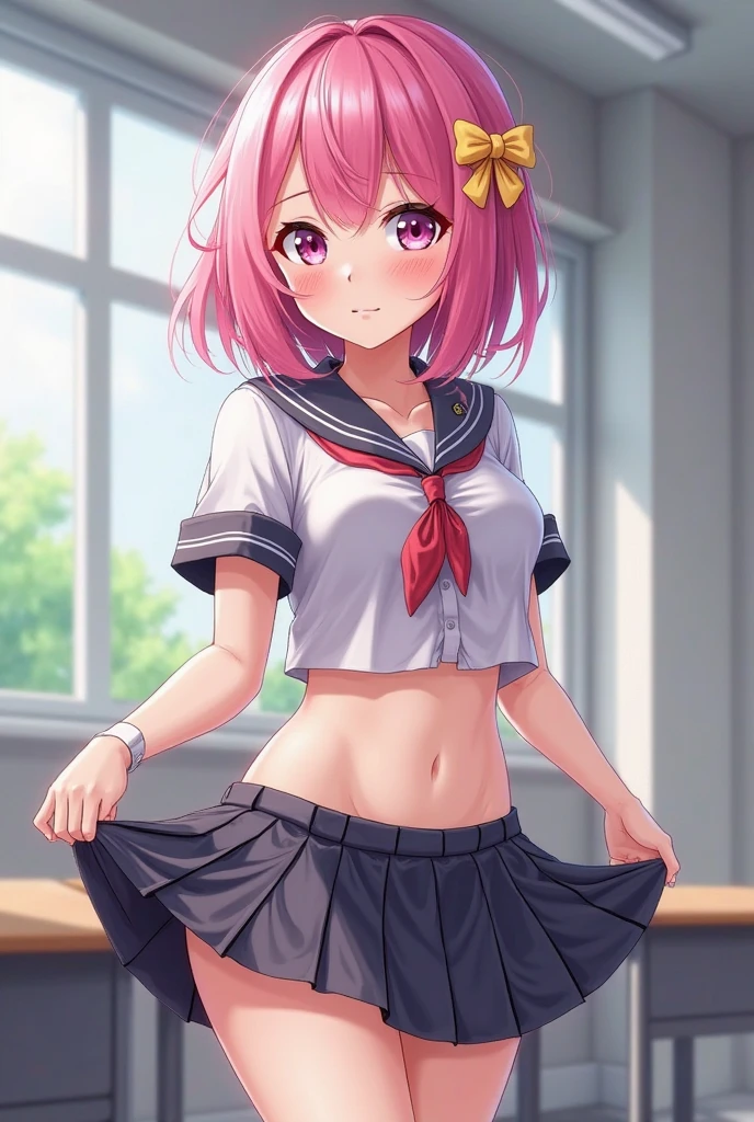 pieces fly,masterpiece,highest quality,Super detailed,High resolution,High resolution,8K portrait,unity,8k壁紙のHigh resolutionCG,unity 8k wallpaper,cute type,a bit:1.5,:1.5,Highly detailed CG unity 8k wallpaper,realistic,real person,cute type,a bit,portrait photography,shiny skin,High resolution,(:1.2),(1 girl),beautiful clear eyes,very detailed explanation,delicate face,nice lips,slender body,flat chest,same,thin waist,thin feet,(classroom:1.6),cute type,perfect face,seriously,(blush:1.5),((cute:1.5)),(pink hair twintails:1.3),((flat chest:1.3)),same,((school uniform:1.2)),((clothing lift:1.5)),(I have nipples:1.2)、detailed explanation,vagina,vaginaを表示,spread,feet,spread、((vagina内で絶頂:1.8))