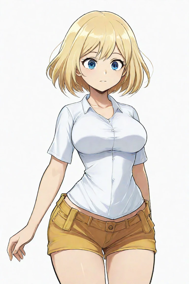 1 girl, full body, tan skin