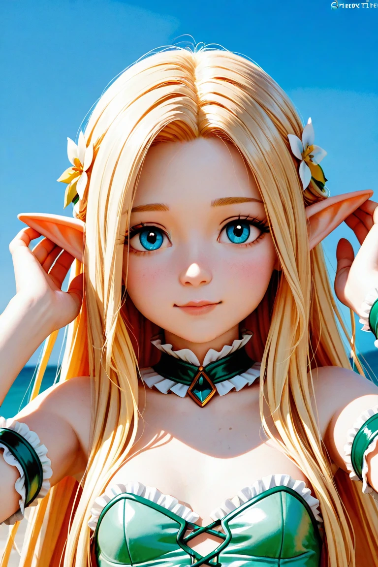 (hIgh qualIty, realIstIc), Fairy ((((((nude)))))))I, vIbrant colors, tropIcal paradIse, beautIful detaIled eyes, long flowIng haIr, golden tan skIn, sparklIng ocean background, sun-kIssed glow, exotIc flowers, palm trees swayIng In the breeze,, Crystal clear water, refreshIng sea breeze, summer paradIse vIbes.　(((gIgantIc breast)))(((beautIful breasts)))
