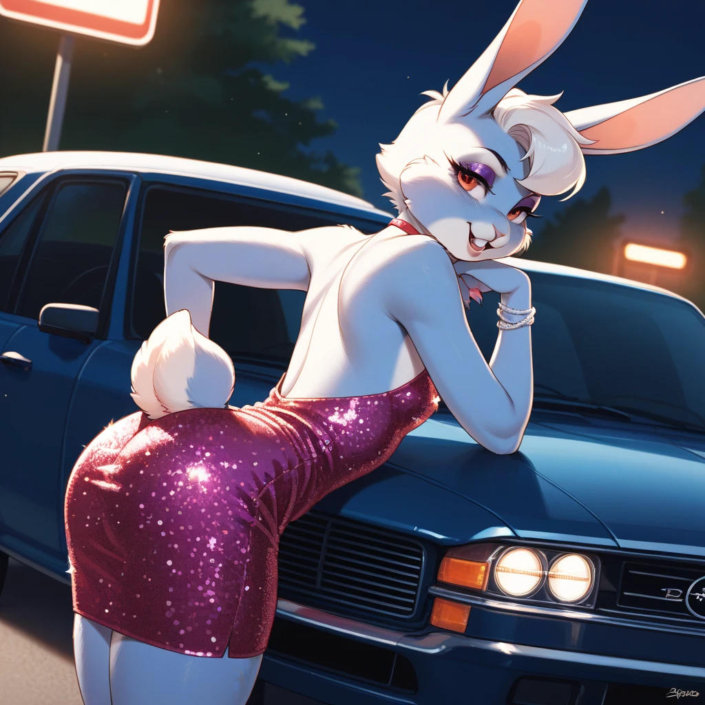 cleavage,score_9, score_9_up, score_8_up, score_7_up, score_6_up, score_5_up, source furry, anthro, Long exposure photo of Hyperrealistic art anthro, judy hopps, detailed two tone grey fur body with white chest, grey lagomorph feminine beautiful face, facial bukkake, cum in face, mouth full of cum, open mouth full of cum, cum in mouth, mouth full of cum, completely full of cum, cover d in cum, nsfw, closed eyes, naked and showing her ass, hands in ass, spread butt cheeks, detailed pussy, detailed anus, birds eye up shot, shot focused on her butt hole, butt hole closeup, in police car with blue and red lights on. Big unicorn horse cocks cumming on her, unicorn horse cock cumming on Judy hopps, realistic detailed unicorn cock, big detailed unicorn cock, cuming mid air, big unicorn cocks in scene, lots of cocks, bukkake , cock up her ass, cum fart, anal prolapse, detailed pussy, cute pussy, double penetration, Judy wearing police uniform and cute police hat, pants down, detailed pink panties, pink spanked butt cheeks, cute pink detailed pussy, unicorns fucking Judy, colourful unicorns.