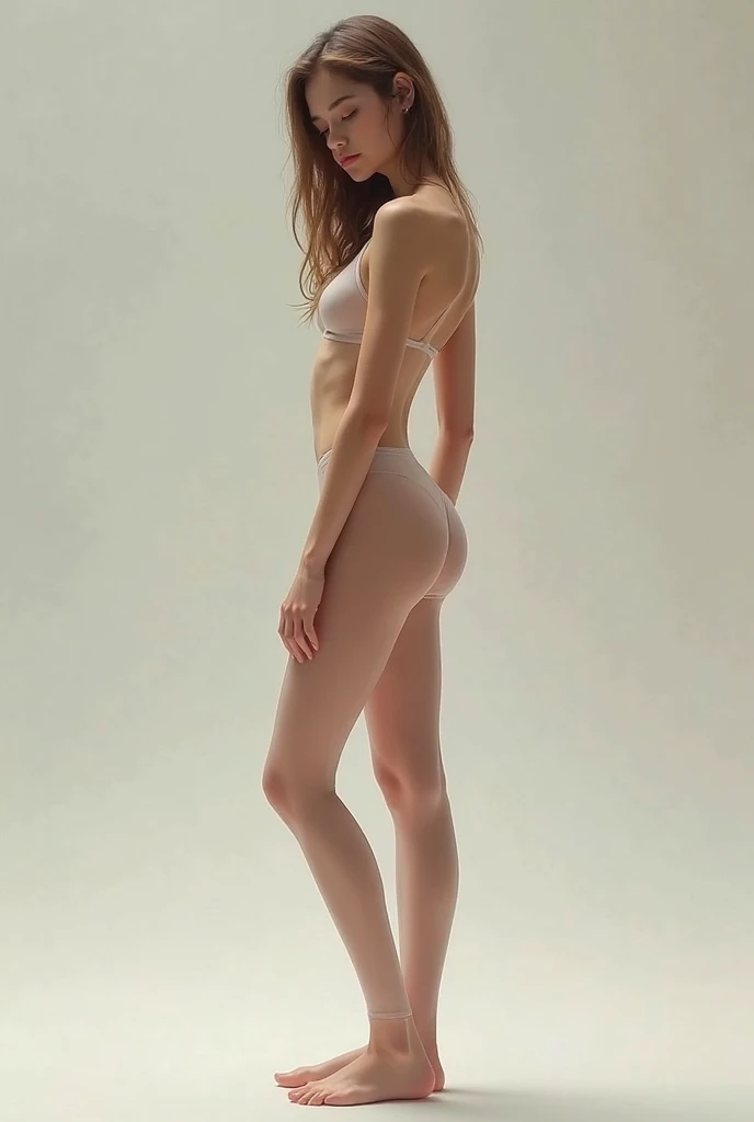 girl with out any dress