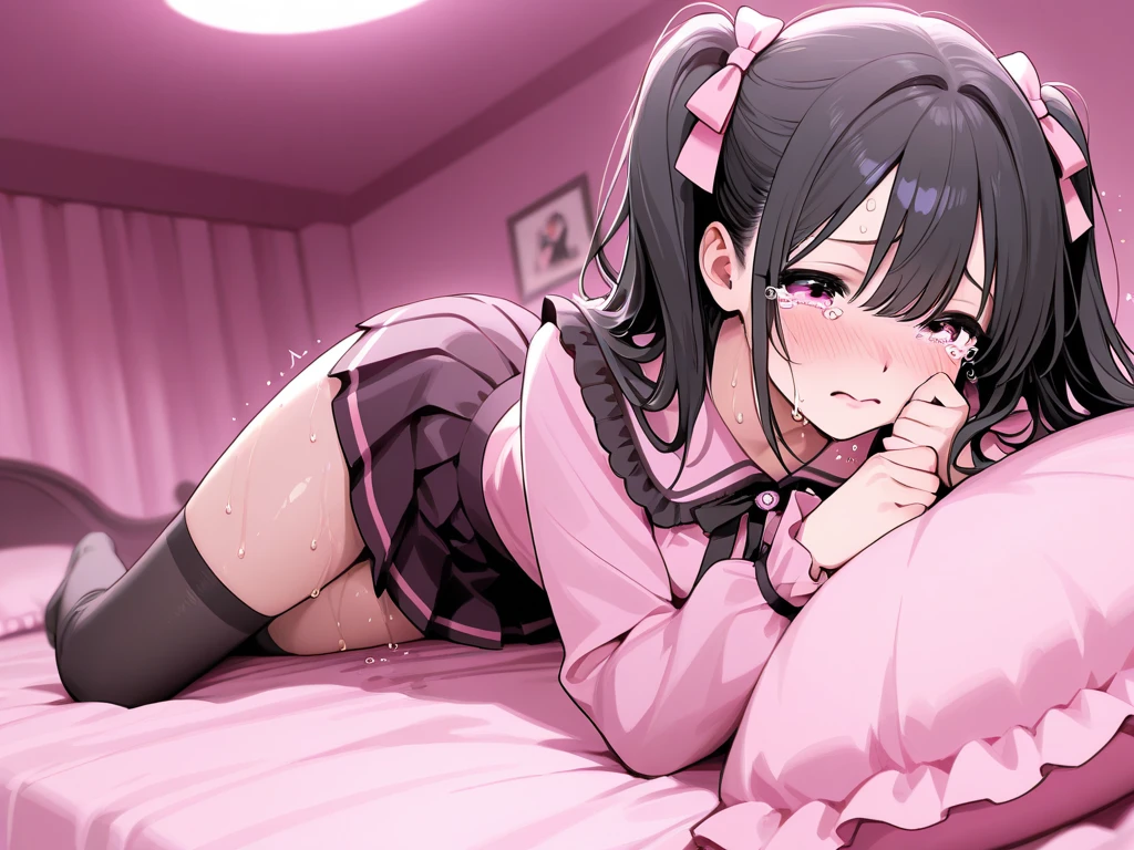 Orgy, 3 girls(Komi shouko), 1 Man, Sucking dick, blowjob, open mouth, saliva, drooling, wet, cum on mouth, cum on tongue, huge breasts, huge ass, huge thighs, blush, crossed-eyes, front view, looking at the viewer, milf , Curvaceous, wide waist, (thick thight:1.1), hand on vagina, vagina, covered on cum, ahegao, rolling eyes, tongue, spread legs