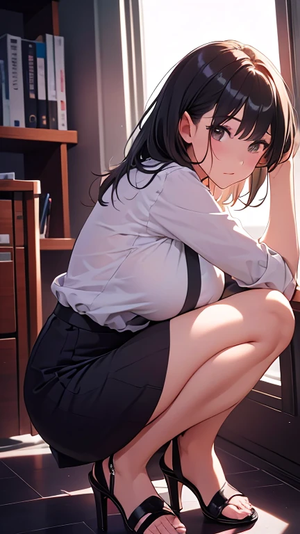 School、In the classroom、Sitting in a chair、Girl、Girl、Short、Younger、Lower school year、Baby Face、flat chest、Dynamic Angle、masterpiece、best quality、ultra-detail、Great Khan、The air conditioner is broken、Summer sunshine、Miniskirt、Panties、bra、Spreading legs、Looks hot、Raise one leg、The desks are lined up、corridor、window、Seems like a hassle、Complaining、There are several classmates behind me.、Clothing、Untidy appearance、Her chest is exposed、Wide Stride、Fan、With his mouth open sloppily